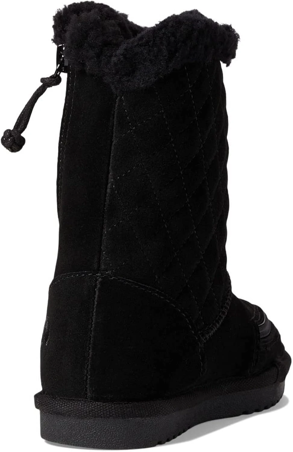 BILLY Footwear Kids Cozy Quilt Lux Boots For Toddler And Little Kids - Suede Upper, Zippered Side Closure, And Round Toe Silhouette - Image 5