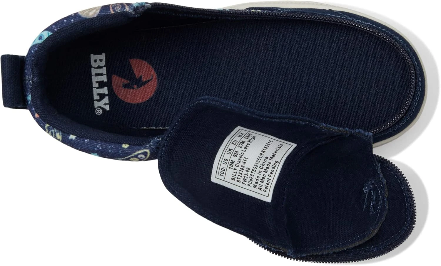 BILLY Footwear Unisex-Child Classic Lace High (Toddler) Sneaker - Image 2