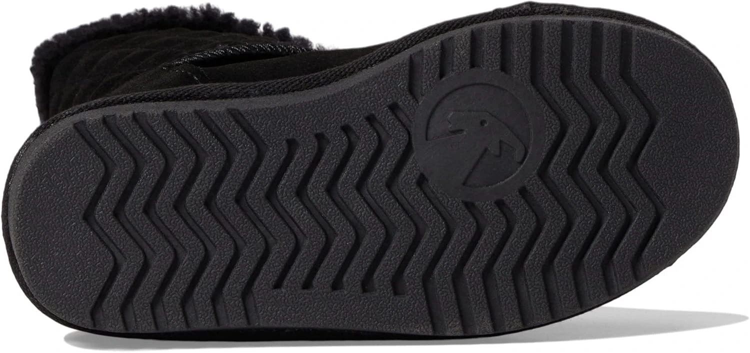 BILLY Footwear Kids Cozy Quilt Lux Boots For Toddler And Little Kids - Suede Upper, Zippered Side Closure, And Round Toe Silhouette - Image 3