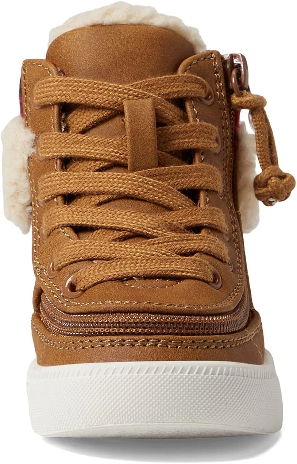 BILLY Footwear Kids Cuff Ii Sneakers For Toddlers - Man-Made Upper, Faux Fur Lining Along Collar, And All-Round Zipper Closure - Image 6