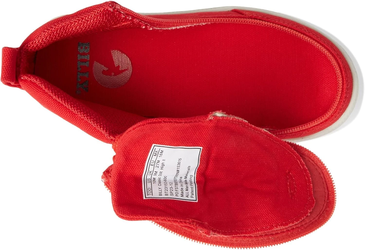 BILLY Footwear Kids Classic DR High II High Tops For Toddlers β Canvas Upper β Lace-Up Closure β TPR Outsole - Image 2