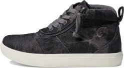 BILLY Footwear Kids DR Short Wrap High II Lace Up Sneakers For Kids – Canvas Upper – Round Toe – TPR Outsole