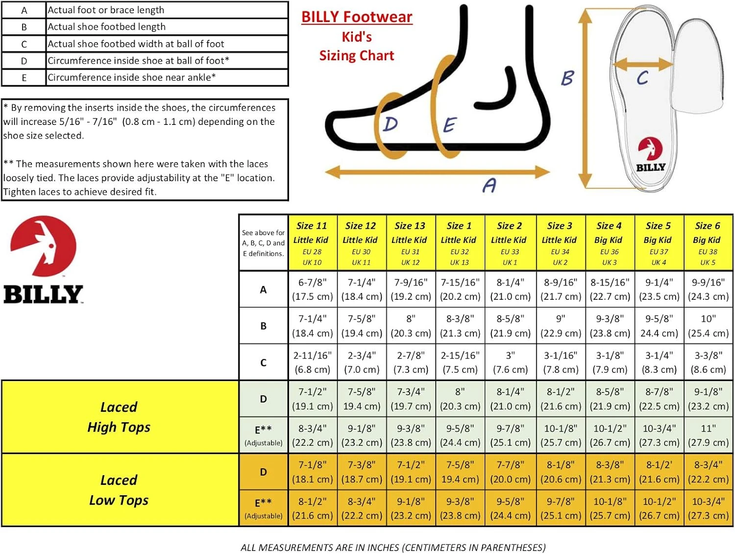 BILLY Footwear Kids Classic Lace High II For Little Kids And Big Kids - Adjustable Laces With Wrap Zipper Closure, Durable And Lightweight Shoes - Image 7