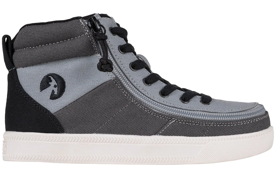 Grey Colorblock BILLY Street High Tops - Image 2