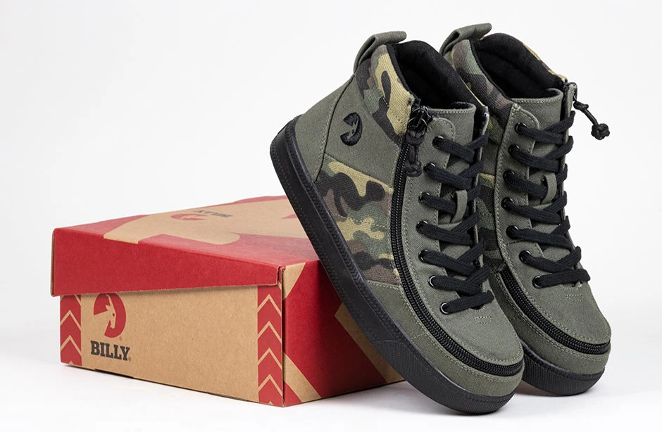 Olive Camo BILLY Street High Tops - Image 7
