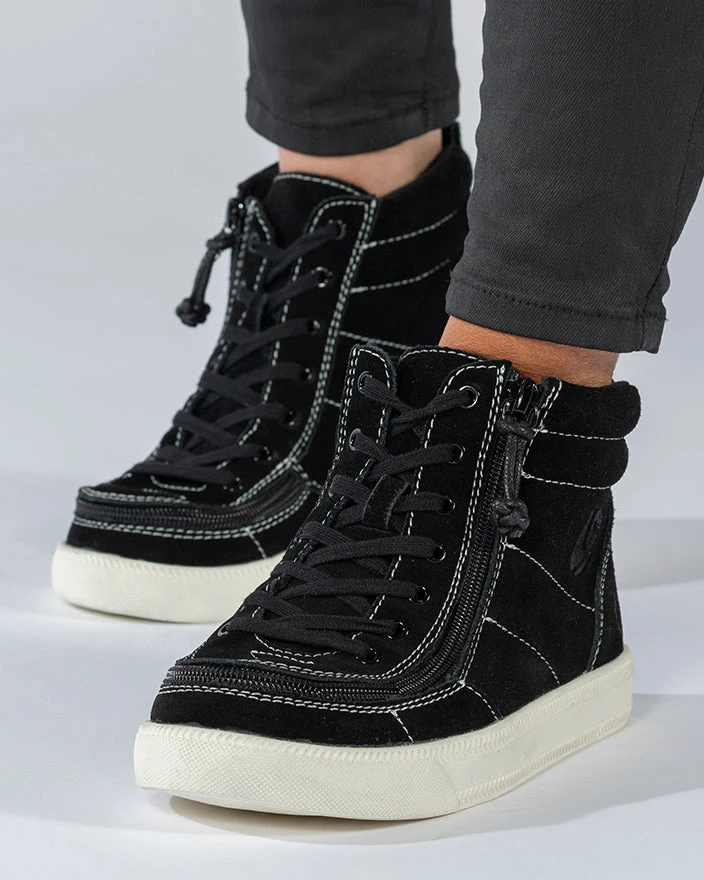 Black Suede BILLY Ten9 Street High Tops 10 Black Suede BILLY Ten9 Street High Tops - Image 8
