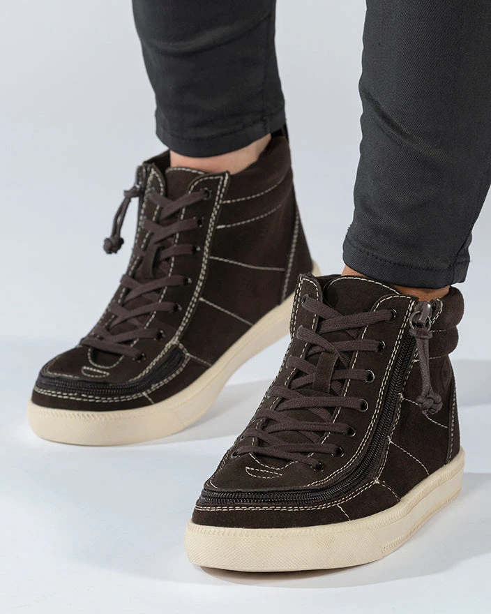 Brown Suede BILLY Ten9 Street High Tops - Image 8