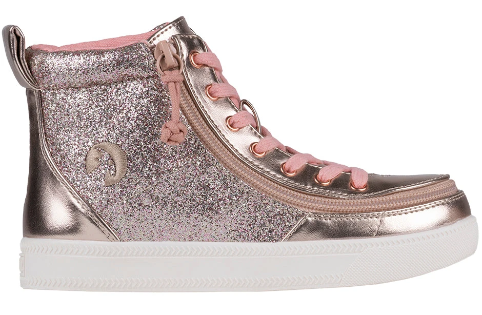 Rose Gold Unicorn BILLY Classic Lace Highs - Image 2