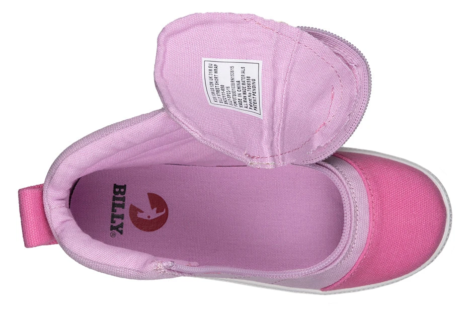 FINAL SALE - Pink/Pink BILLY Street Short Wrap High Tops - Image 4