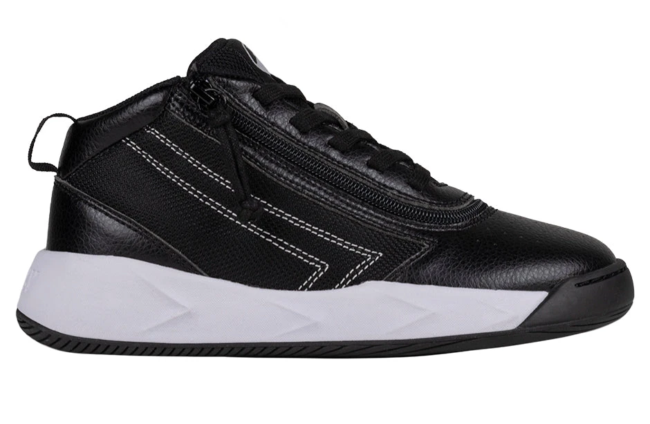 FINAL SALE - Black/White BILLY Sport Hoop Athletic Sneakers - Image 2