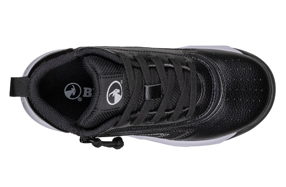 FINAL SALE - Black/White BILLY Sport Hoop Athletic Sneakers - Image 3