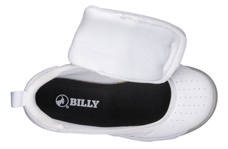 FINAL SALE - White BILLY Sport Hoop Athletic Sneakers - Image 4