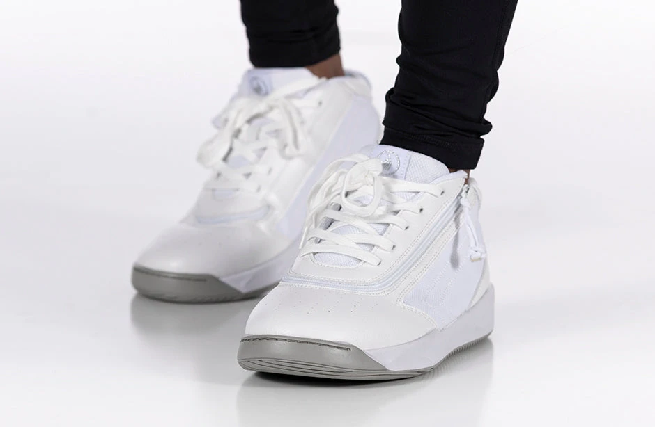 FINAL SALE - White BILLY Sport Hoop Athletic Sneakers - Image 10