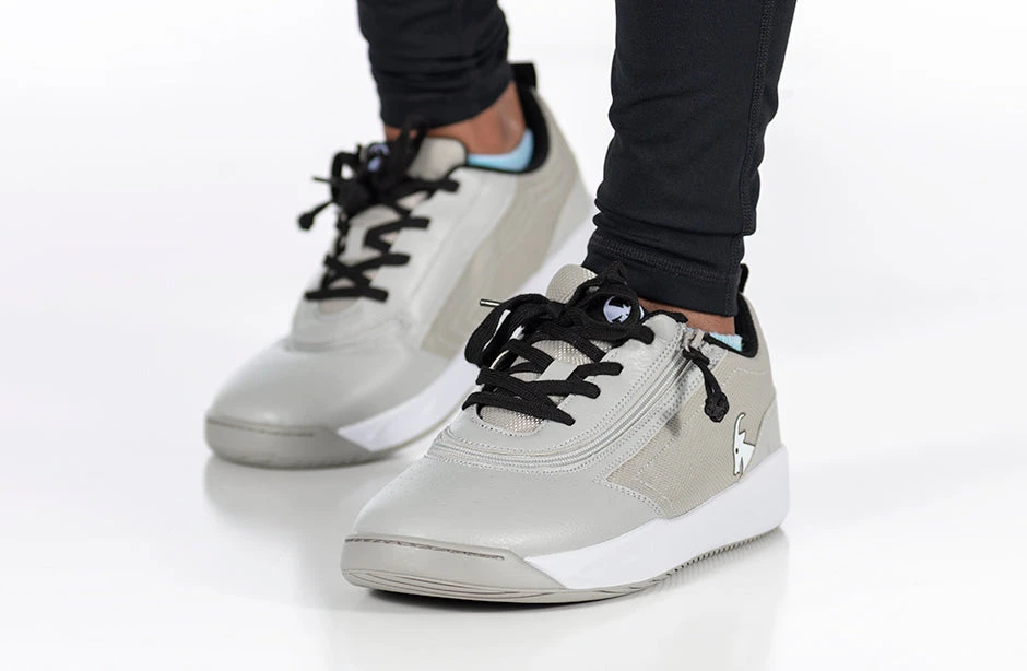 FINAL SALE - Grey/Black BILLY Sport Court Athletic Sneakers - Image 10