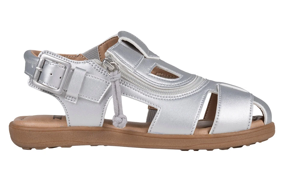 FINAL SALE - Silver BILLY Sandals - Image 2
