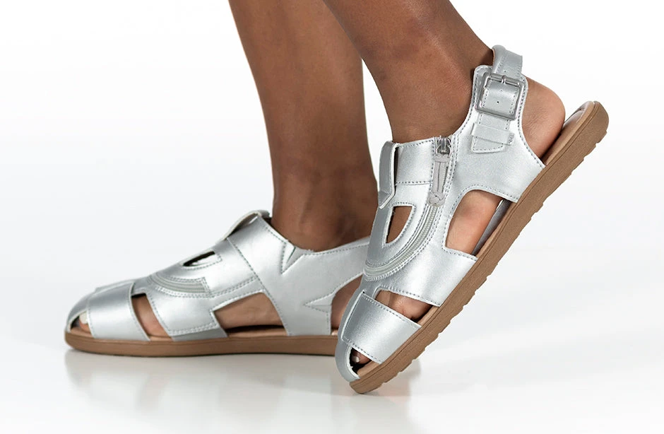 FINAL SALE - Silver BILLY Sandals - Image 9