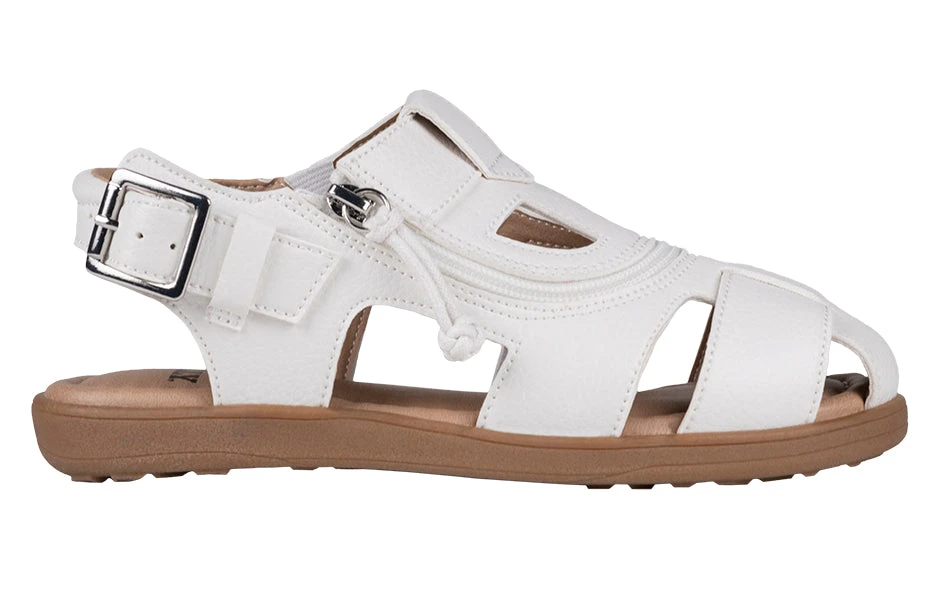 FINAL SALE - White BILLY Sandals 4 FINAL SALE - White BILLY Sandals - Image 2