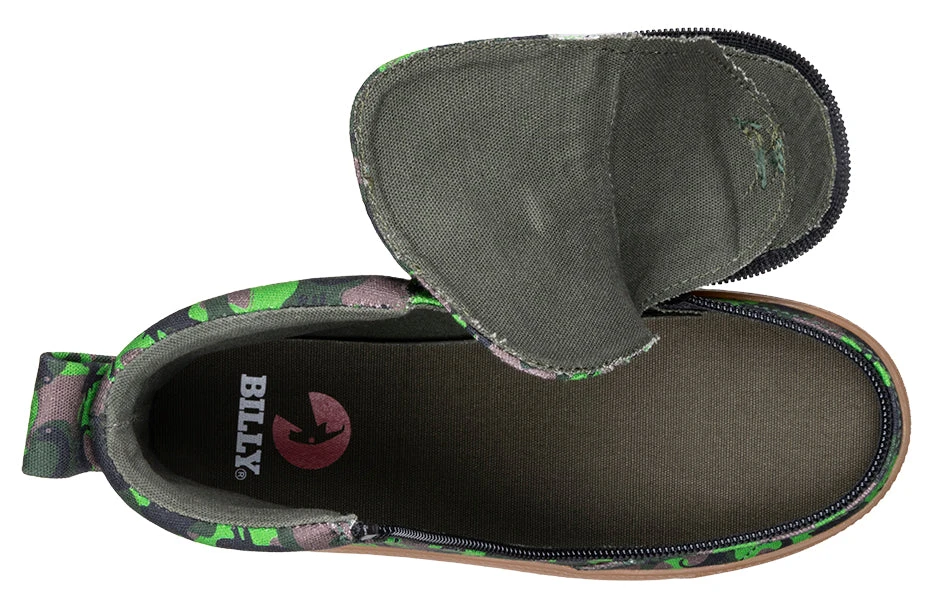 FINAL SALE - Green Dino BILLY Classic Lace High Tops - Image 5