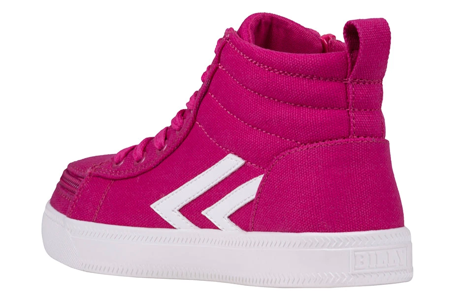 Fuchsia/White BILLY CS Sneaker High Tops - Image 3