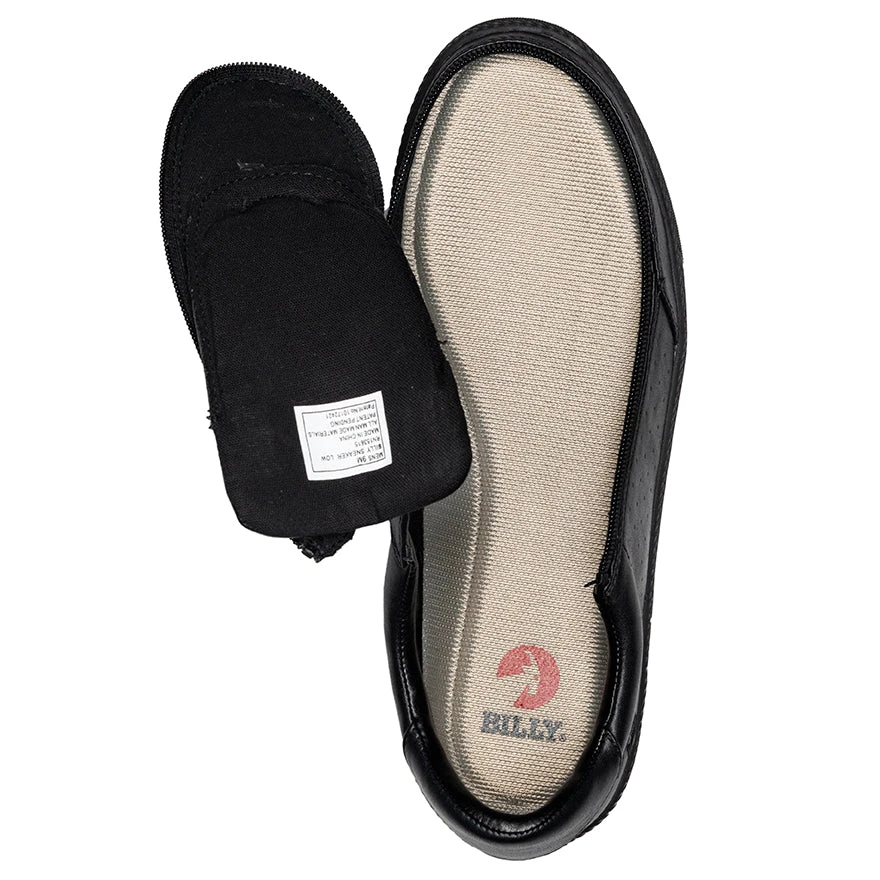 FINAL SALE - Men's Black To The Floor BILLY Low Sneakers - Image 4