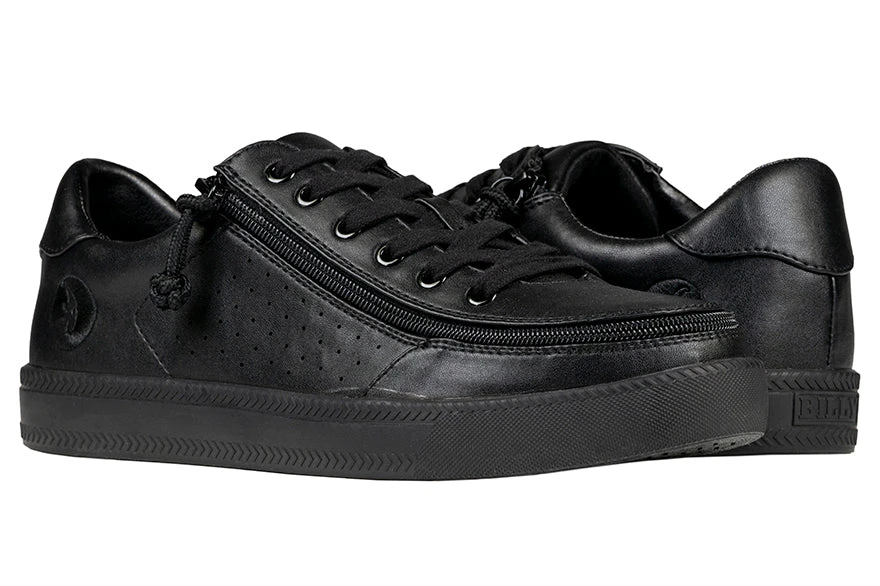 FINAL SALE - Men's Black To The Floor BILLY Low Sneakers