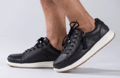 Men's Black Leather BILLY Comfort Lows 14 Men's Black Leather BILLY Comfort Lows -BILLY Footwear BM20100 001 studio standing 1 940x614 99e0777a f135 4fa8 9b4f 9dd6fec5a866