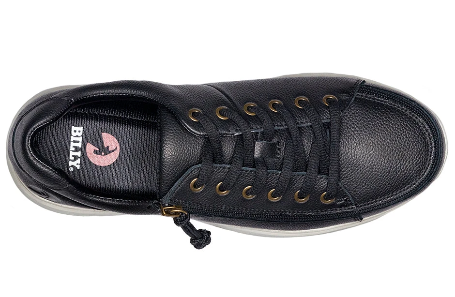 Men's Black Leather BILLY Comfort Lows 5 Men's Black Leather BILLY Comfort Lows - Image 3