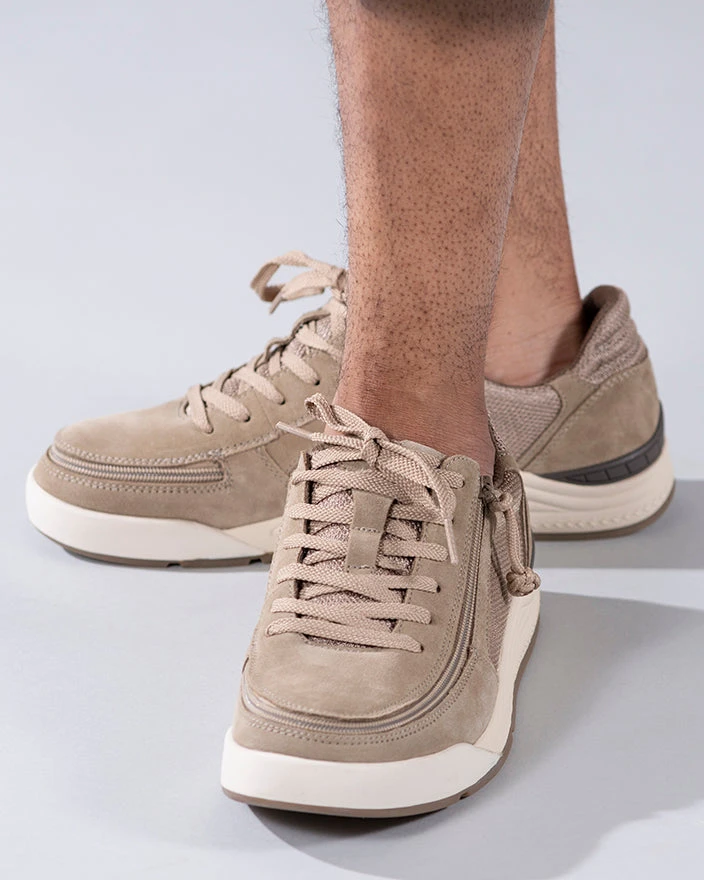 FINAL SALE - Men's Tan Suede/Mesh BILLY Comfort Classic Lows - Image 9