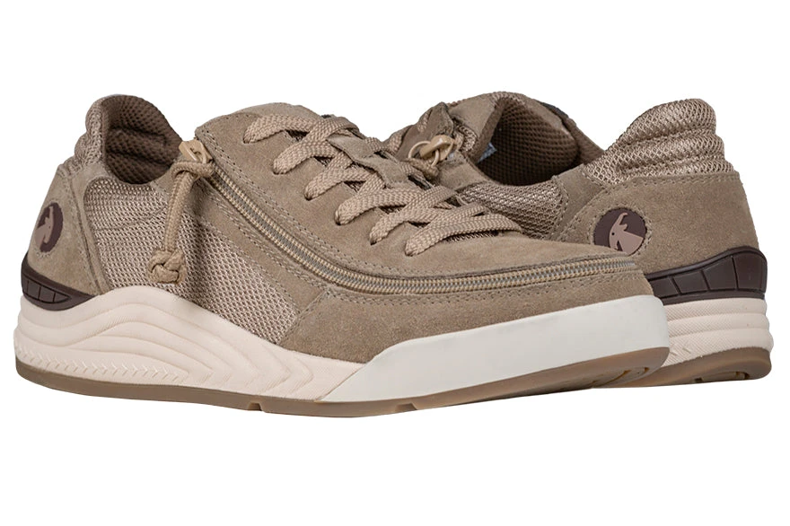 FINAL SALE - Men's Tan Suede/Mesh BILLY Comfort Classic Lows