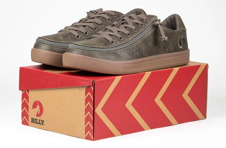 FINAL SALE - Men's Olive BILLY Sneaker Lows - Image 10