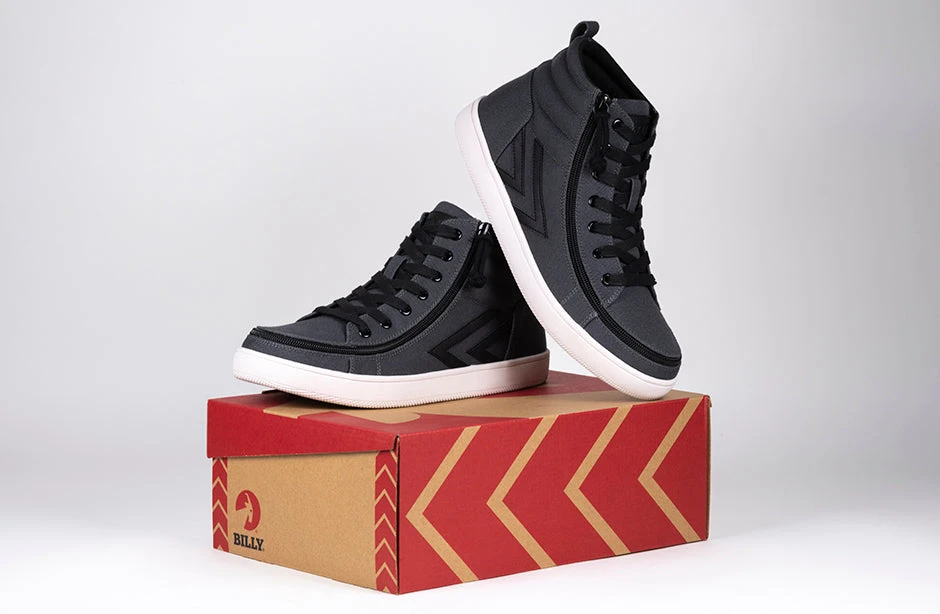 Men's Charcoal/Black BILLY CS Sneaker High Tops - Image 9