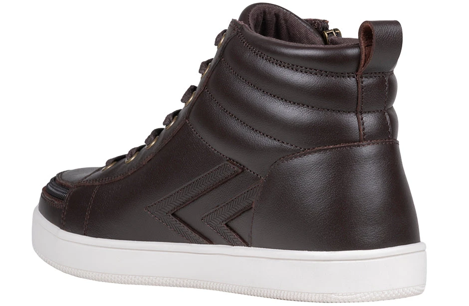 Men's Brown Leather BILLY Ten9 CS Sneaker High Tops 5 Men's Brown Leather BILLY Ten9 CS Sneaker High Tops - Image 3