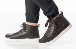 Men's Brown Leather BILLY Ten9 CS Sneaker High Tops 22 Men's Brown Leather BILLY Ten9 CS Sneaker High Tops -BILLY Footwear BM22442 200 studio standing 1 940x614 d086ecf8 ef9d 4464 a49e 7a3fb1185c68