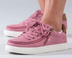FINAL SALE - Women's Dusty Rose (Brown Mustache) BILLY Classic Lace Lows -BILLY Footwear BW20001 690 Studio3 880x704 1