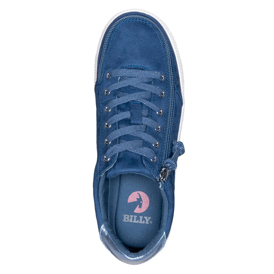 FINAL SALE - Women's Steel Blue BILLY Classic Lace Lows - Image 4