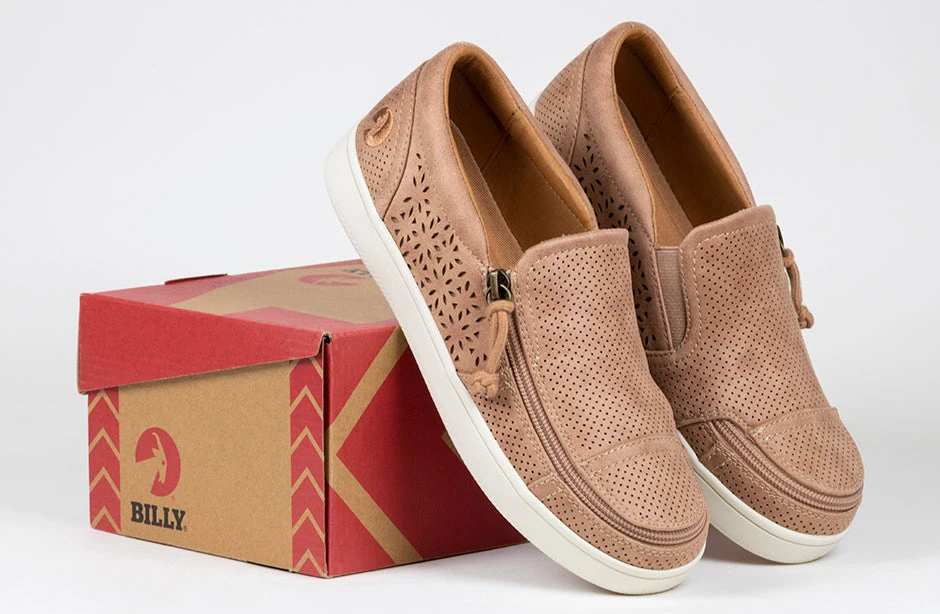 FINAL SALE - Women's Nude BILLY Perf Lows - Image 9