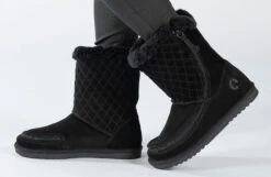 FINAL SALE - Women's Black BILLY Cozy Quilt Lux Boots -BILLY Footwear BW21326 001 studio standing 1 940x614 db00d997 bc81 476a 8acc 81e8ba4f0708