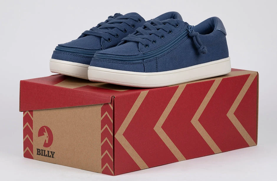 FINAL SALE - Women's Beach Blue BILLY Sneaker Low Tops - Image 6