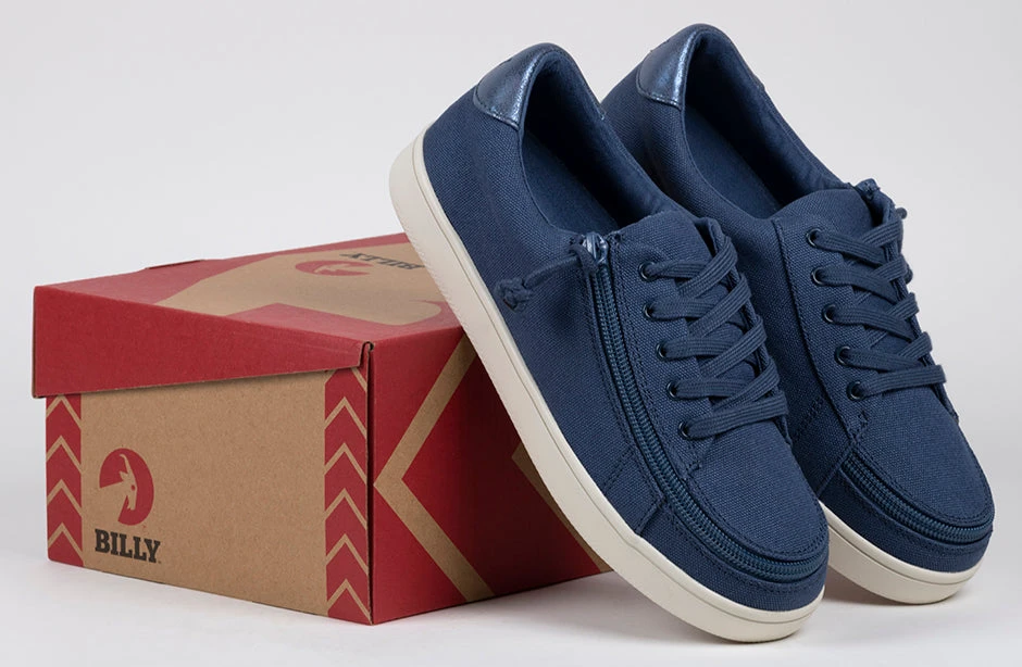 FINAL SALE - Women's Beach Blue BILLY Sneaker Low Tops - Image 7