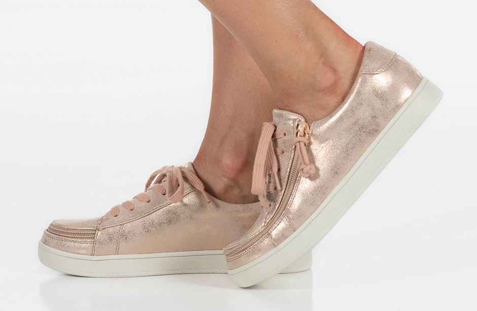 FINAL SALE - Women's Rose Gold BILLY Sneakers - Image 9