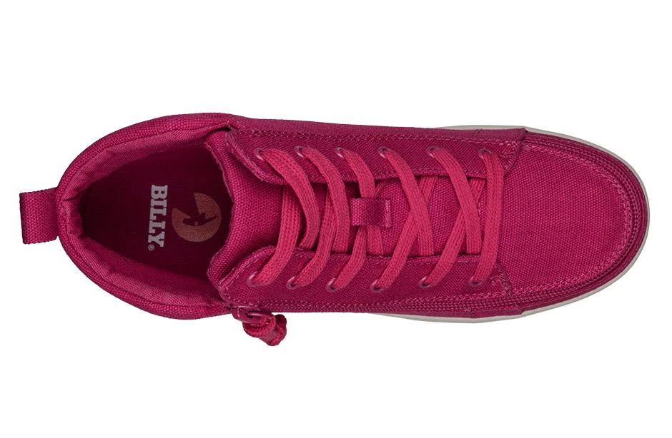 FINAL SALE - Women's Orchid Flower BILLY Sneaker Lace Mid Tops - Image 3