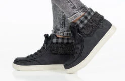 Women's Black/Charcoal BILLY Cuffs 22 Women's Black/Charcoal BILLY Cuffs -BILLY Footwear BW22341 003 studio standing 1 940x614 76ffe893 de22 4b16 ba4f b6db6f4a1c6d