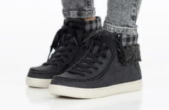 Women's Black/Charcoal BILLY Cuffs 23 Women's Black/Charcoal BILLY Cuffs -BILLY Footwear BW22341 003 studio standing 2 940x614 78a2eecf 2bf4 4c5a 9aa7 392b27e791b3