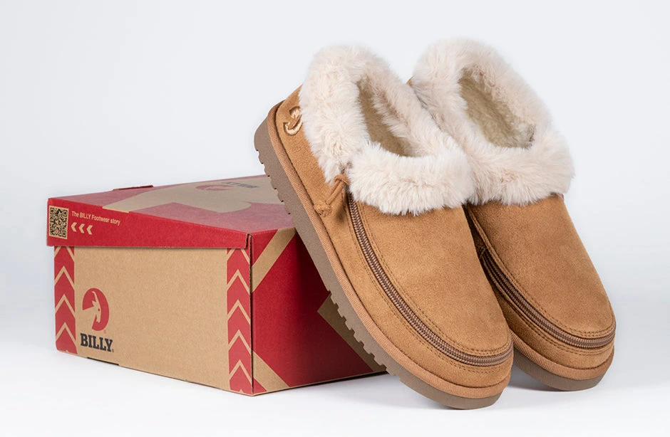 Women's Chestnut BILLY Cozy Slippers - Image 8