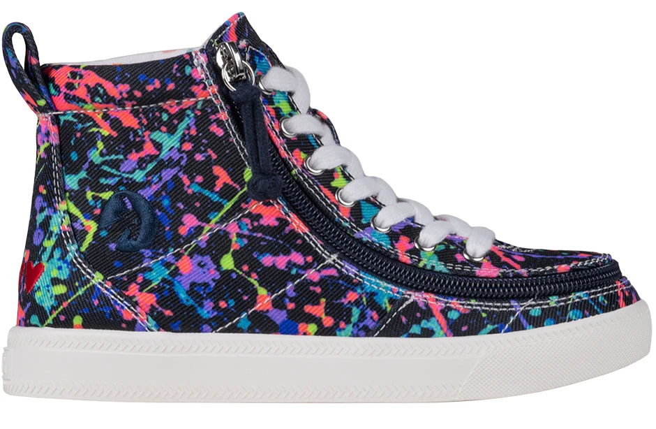 Sasha Splatter BILLY Classic Lace High Tops - Image 2