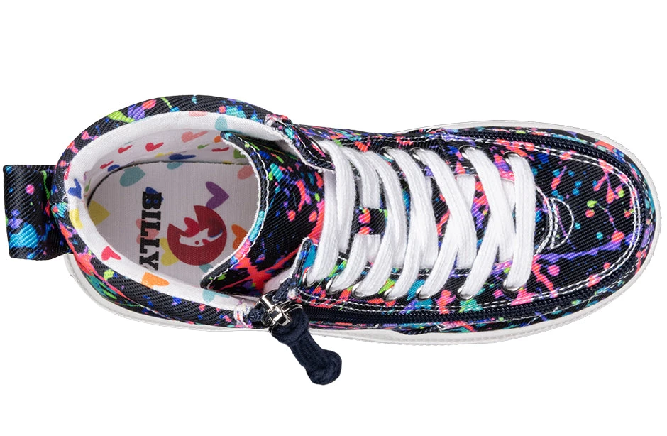 Sasha Splatter BILLY Classic Lace High Tops - Image 5