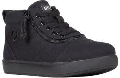 Black To The Floor BILLY D|R II Short Wrap High Tops