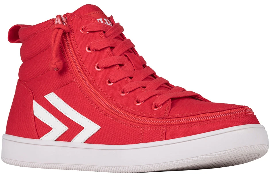 Men's Red/White BILLY CS Sneaker High Tops