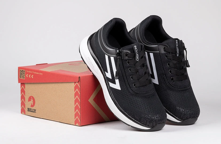 Women's Black/White BILLY Sport Inclusion Too Athletic Sneakers - Image 8